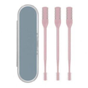 Portable Double-Head Manual Nose Hair Remover, Assorted Colors, pack of 6, 2 pcs